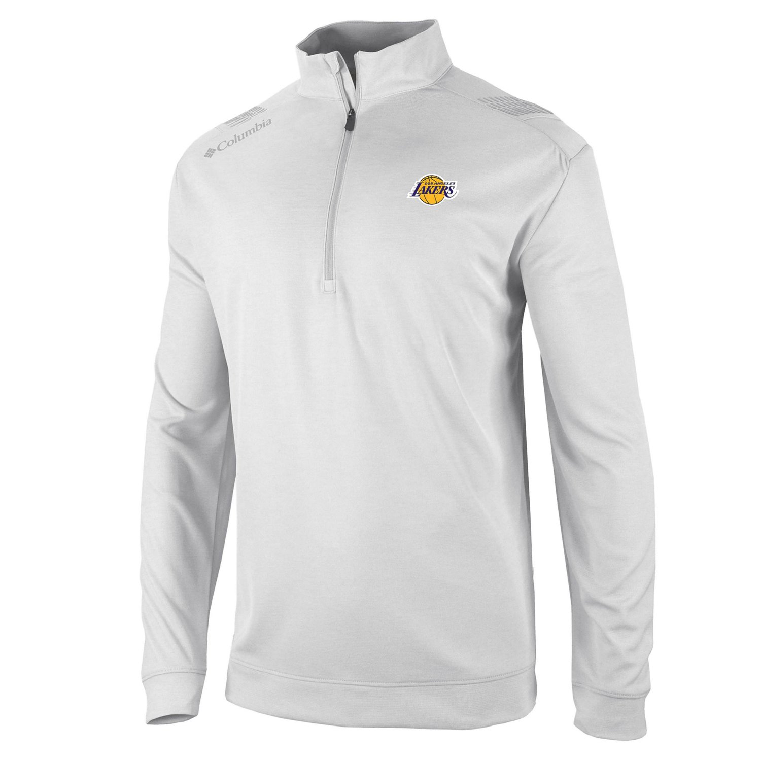 Columbia Los Angeles Lakers Oakland Downs Omni-Wick Quarter-Zip Top - view number 2