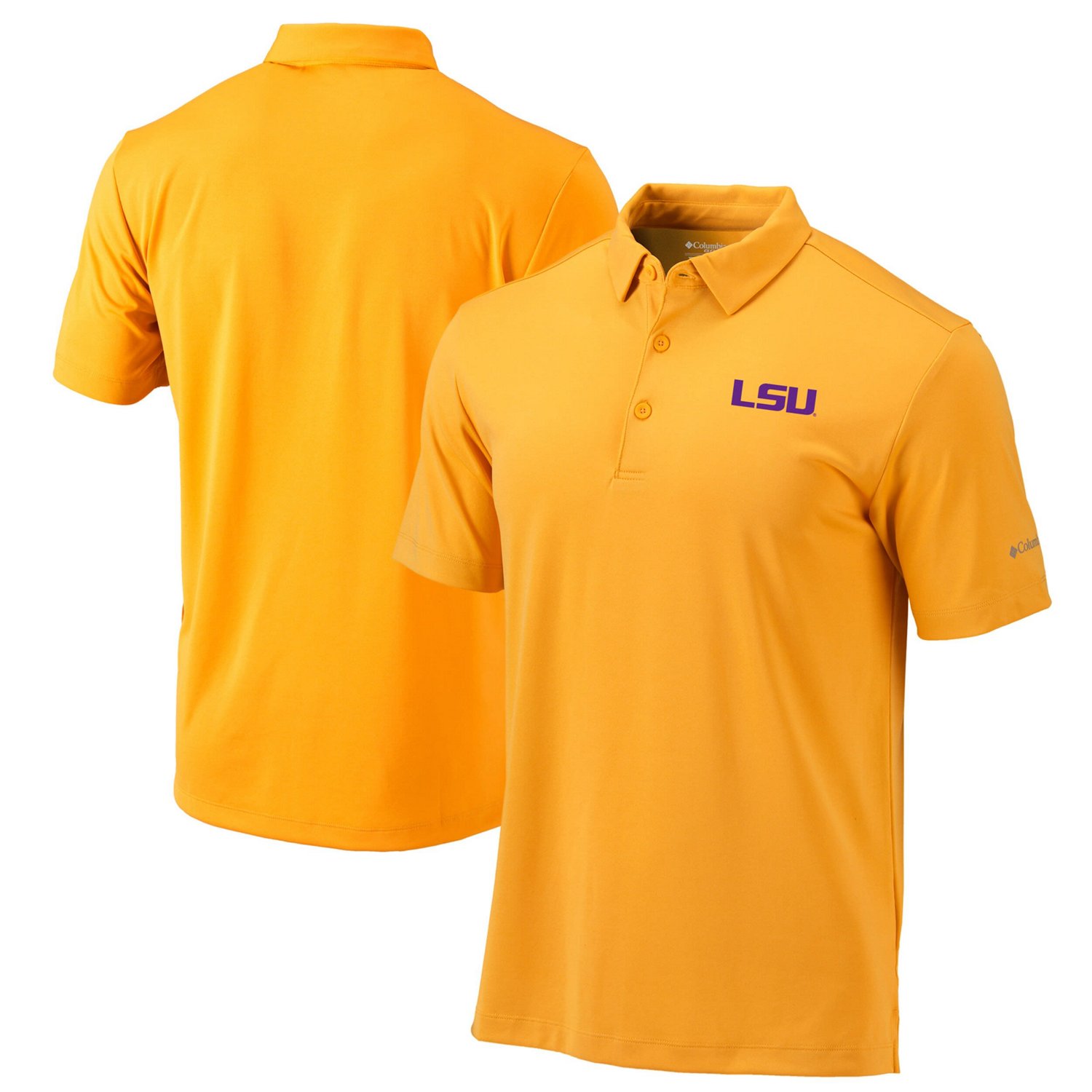 Columbia LSU Tigers Omni-Wick Drive Polo