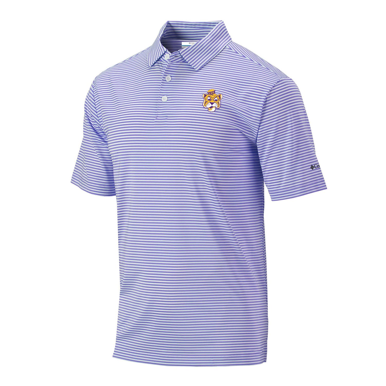 Columbia LSU Tigers Vault Logo Club Invite Polo