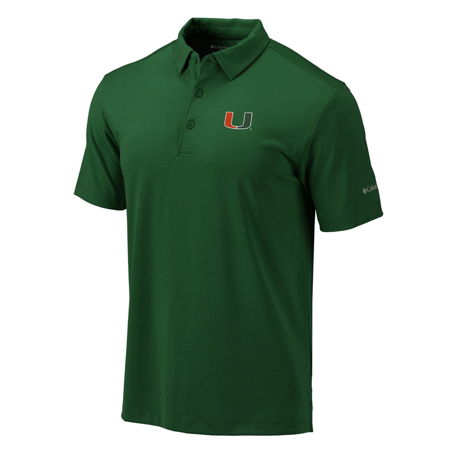 Columbia Miami Hurricanes Omni-Wick Drive Polo                                                                                   - view number 2