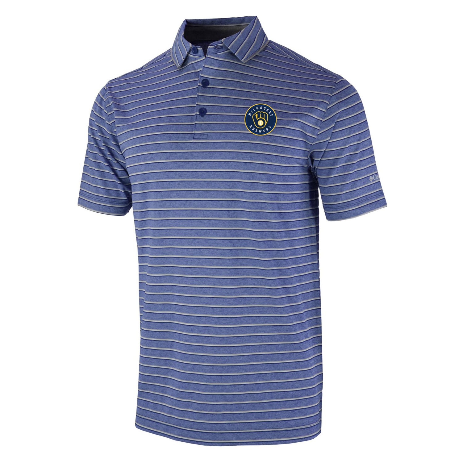 Columbia Milwaukee Brewers Omni-Wick Post Round Polo - view number 2