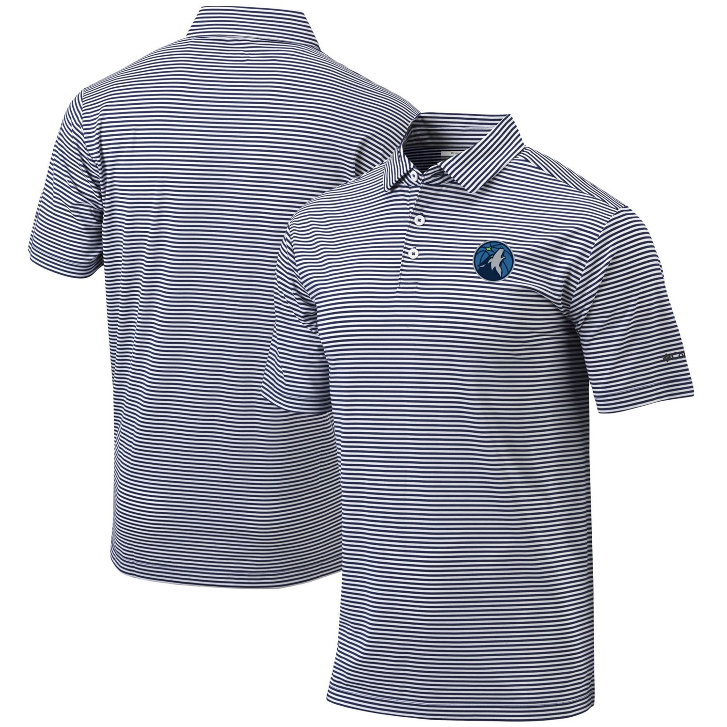 Columbia Minnesota Timberwolves Golf Club Invite Omni-Wick Polo - view number 1