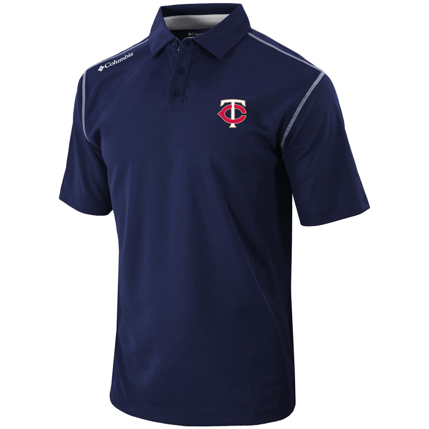 Columbia Minnesota Twins Omni-Wick Shotgun Polo - view number 2