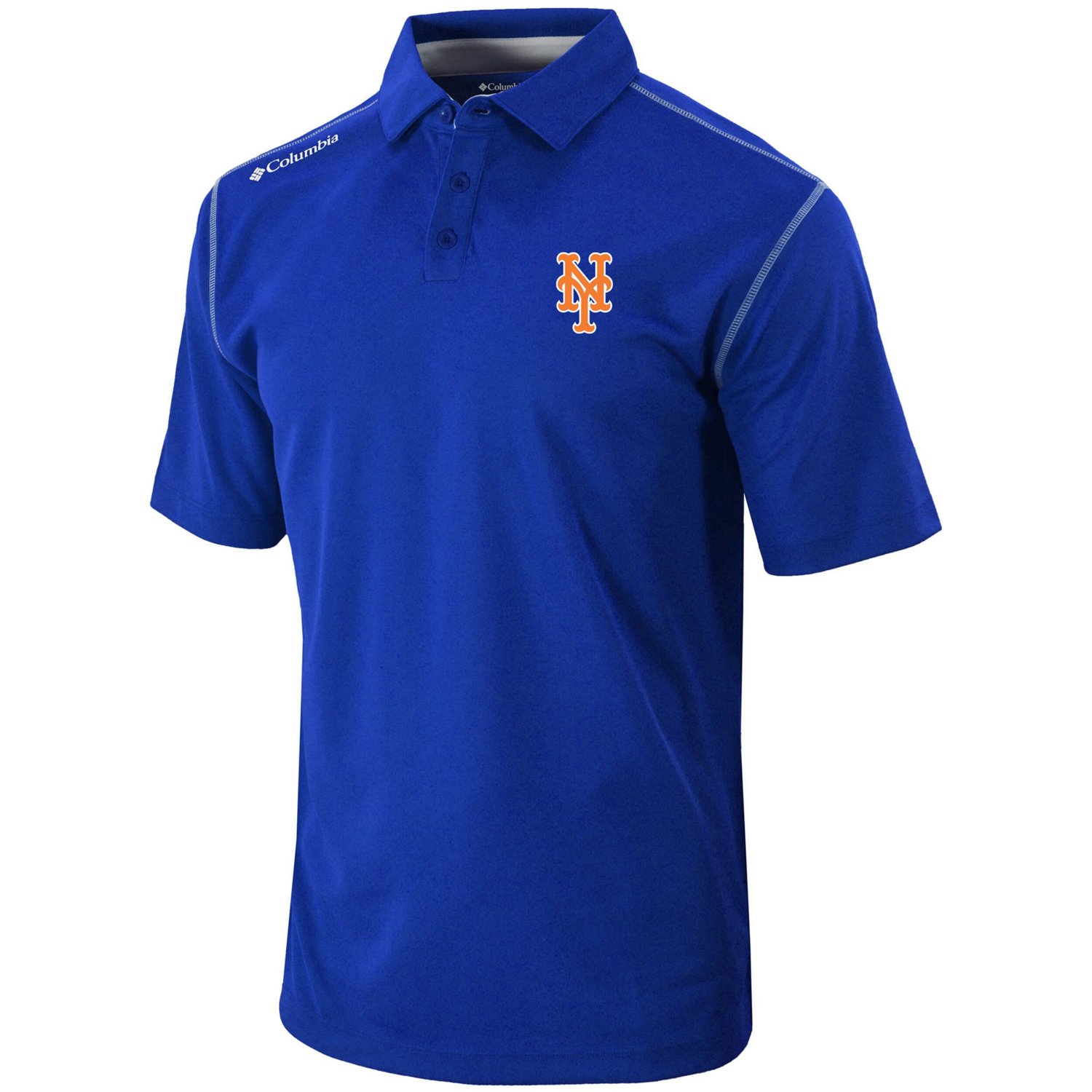 Columbia New York Mets Omni-Wick Shotgun Polo - view number 2