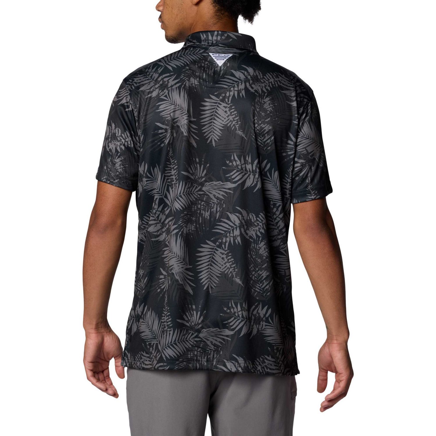 Columbia Ohio State Buckeyes PFG Super Terminal Tackle Omni-Shade Bangalows Polo                                                 - view number 2