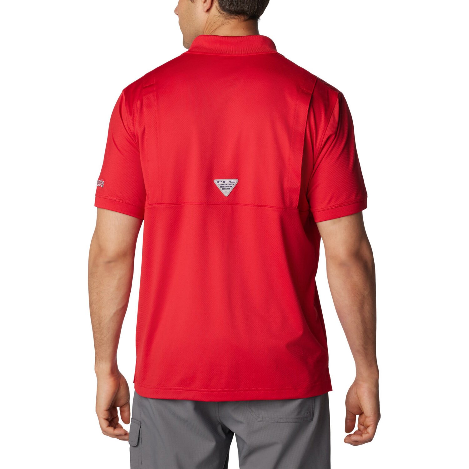 Columbia Ohio State Buckeyes PFG Tamiami Omni-Shade Polo                                                                         - view number 2
