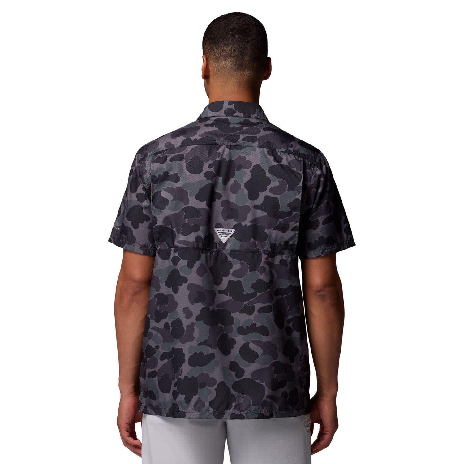 Columbia Ohio State Buckeyes Super Slack Tide Omni-Wick Button-Up Shirt - view number 2