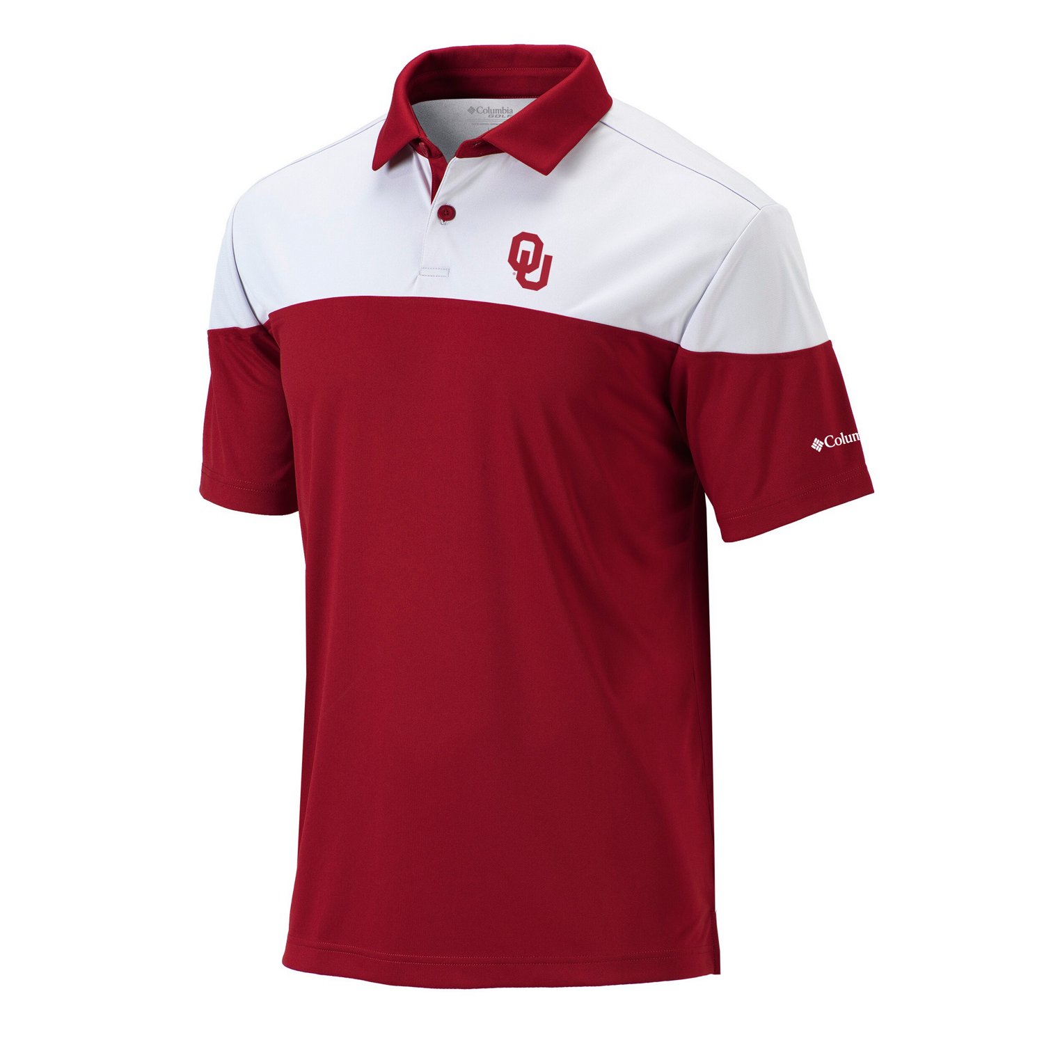 Columbia Oklahoma Sooners Best Ball Omni-Wick Polo - view number 2
