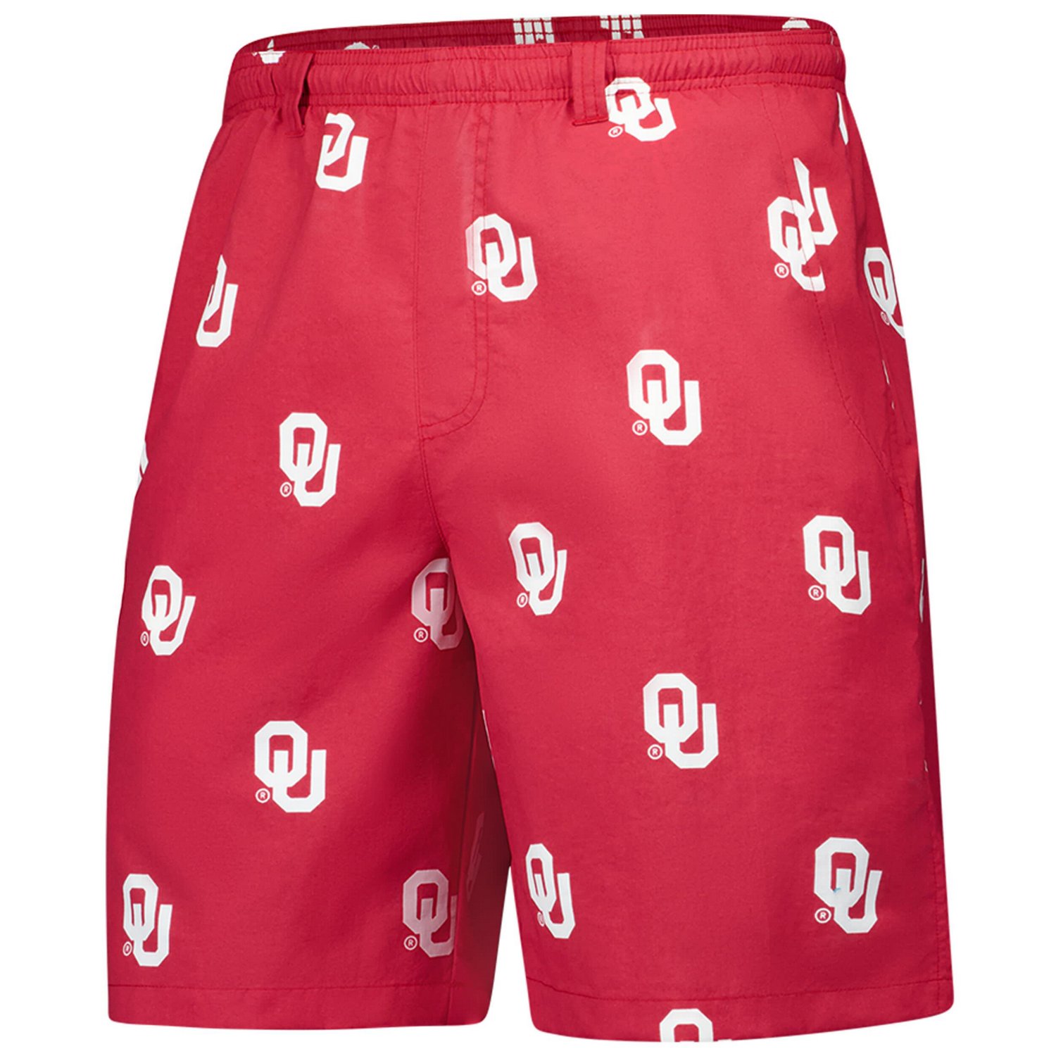 Columbia Oklahoma Sooners PFG Backcast III Omni-Shade Shorts - view number 2