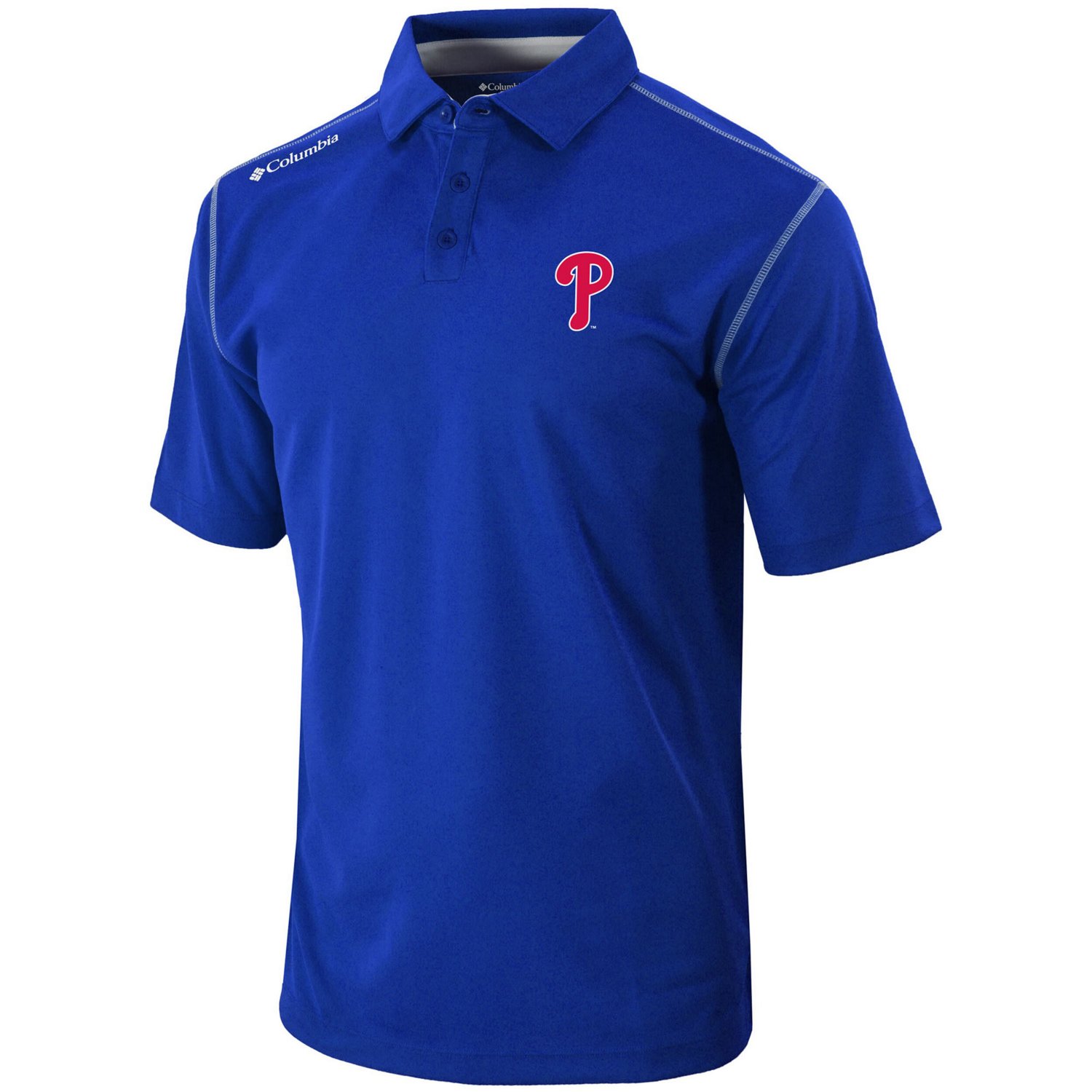 Columbia Philadelphia Phillies Omni-Wick Shotgun Polo - view number 2