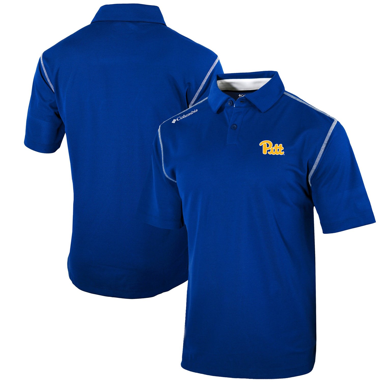 Columbia Pitt Panthers Omni-Wick Shotgun Polo