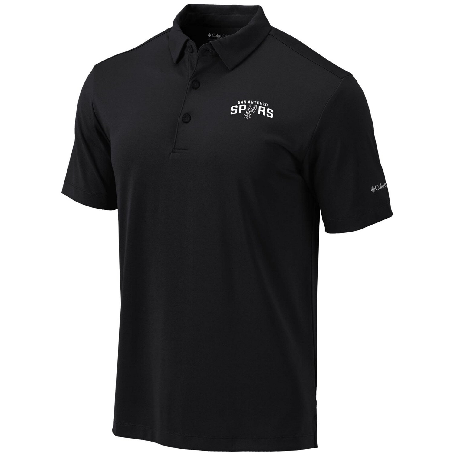 Columbia San Antonio Spurs Logo Omni-Wick Drive Polo - view number 2