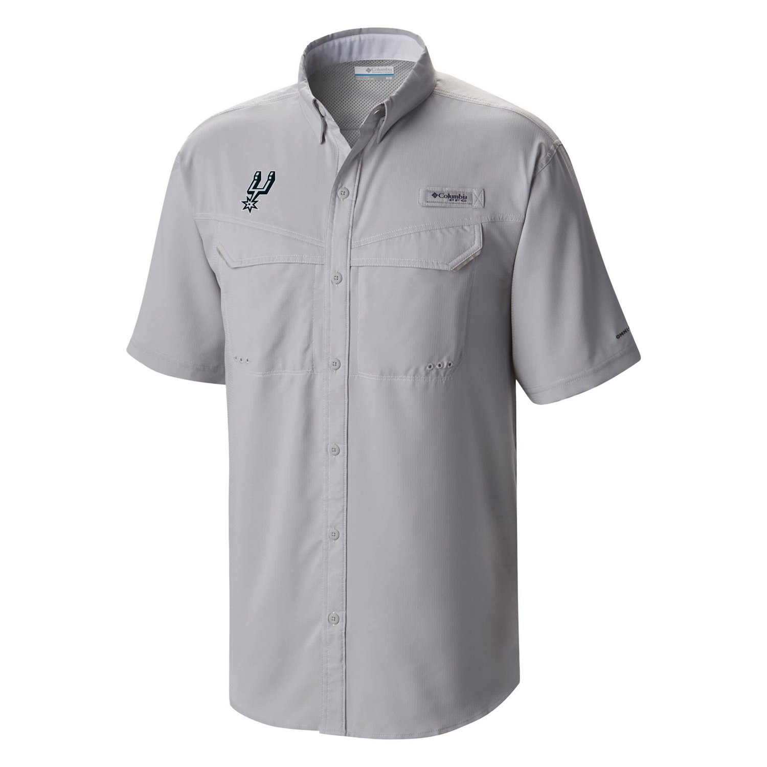 Columbia San Antonio Spurs Omni-Wick Low Drag Offshore Button-Up Shirt - view number 2