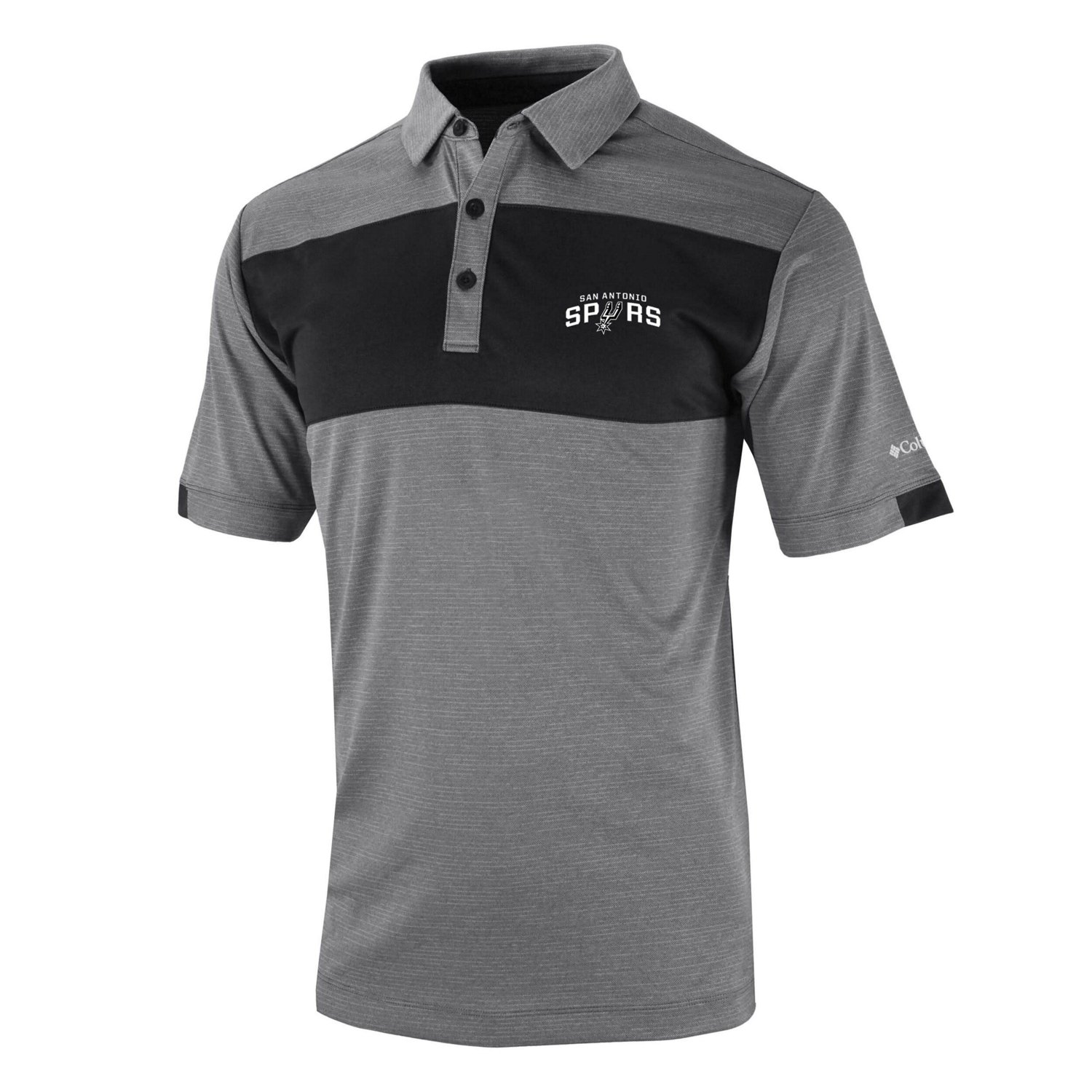 Columbia San Antonio Spurs Omni-Wick Total Control Polo                                                                          - view number 2