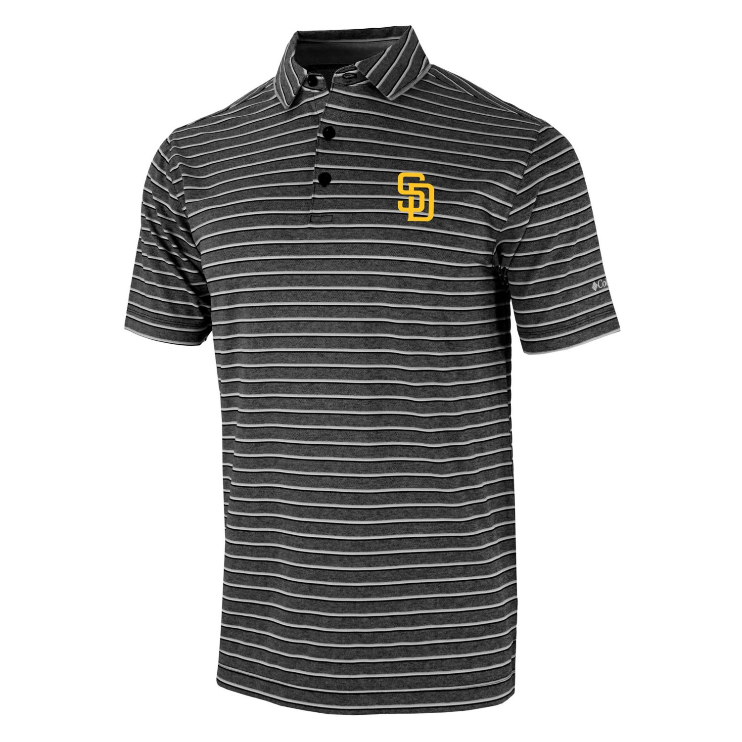 Columbia San Diego Padres Omni-Wick Post Round Polo - view number 2