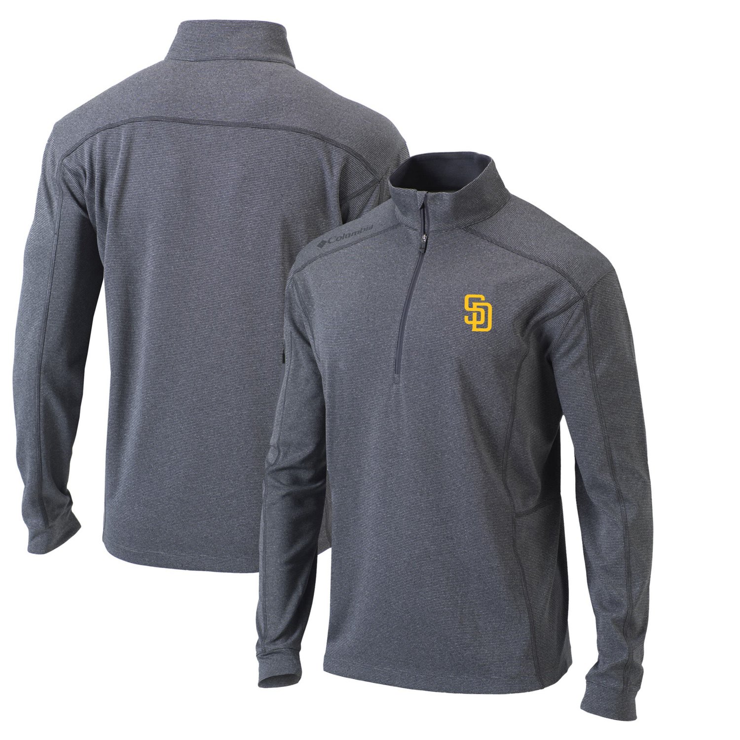 Columbia San Diego Padres Omni-Wick Shotgun Quarter-Zip Pullover Top