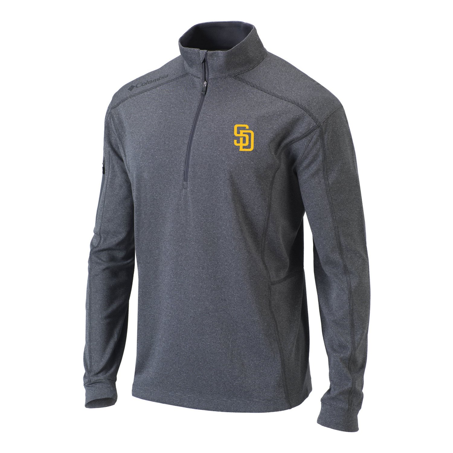Columbia San Diego Padres Omni-Wick Shotgun Quarter-Zip Pullover Top