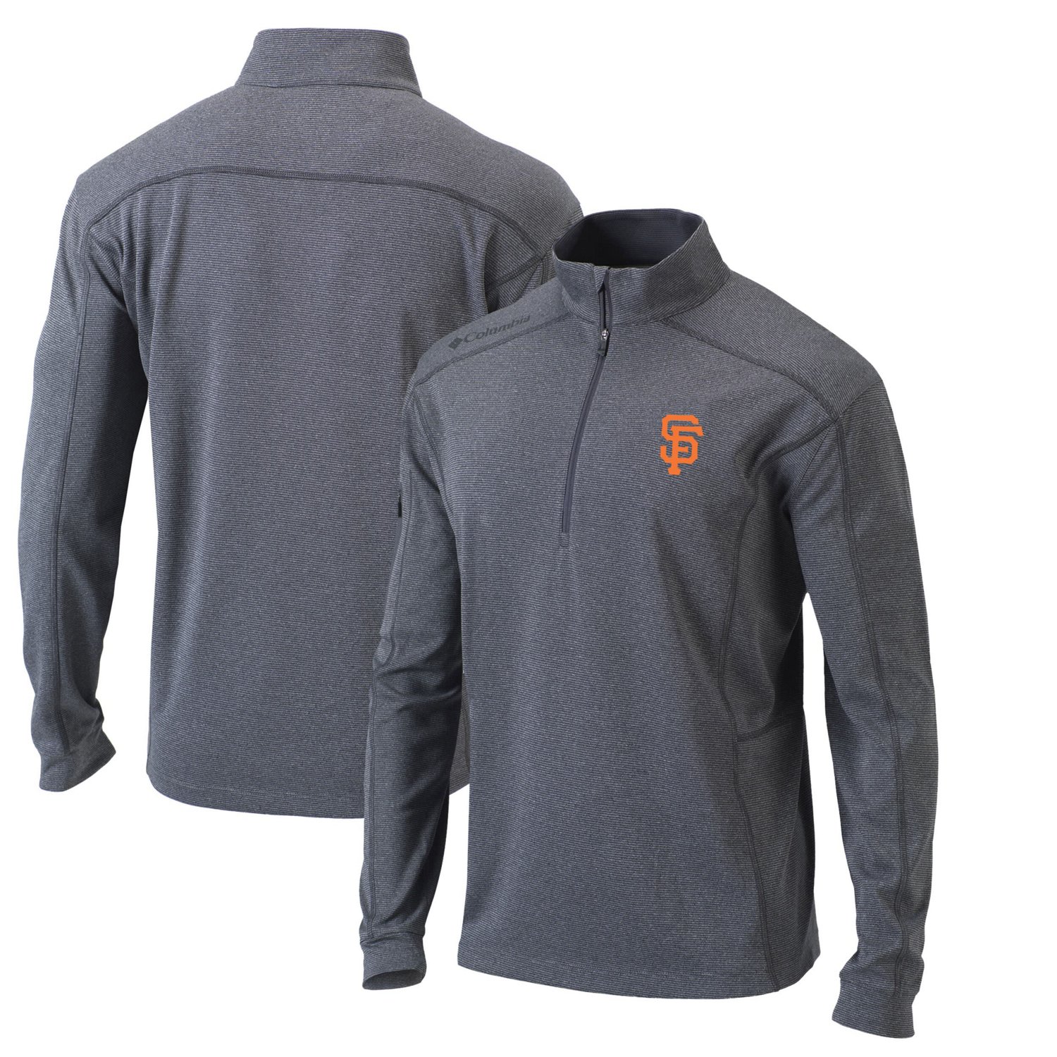 Columbia San Francisco Giants Omni-Wick Shotgun Quarter-Zip Pullover Top - view number 1