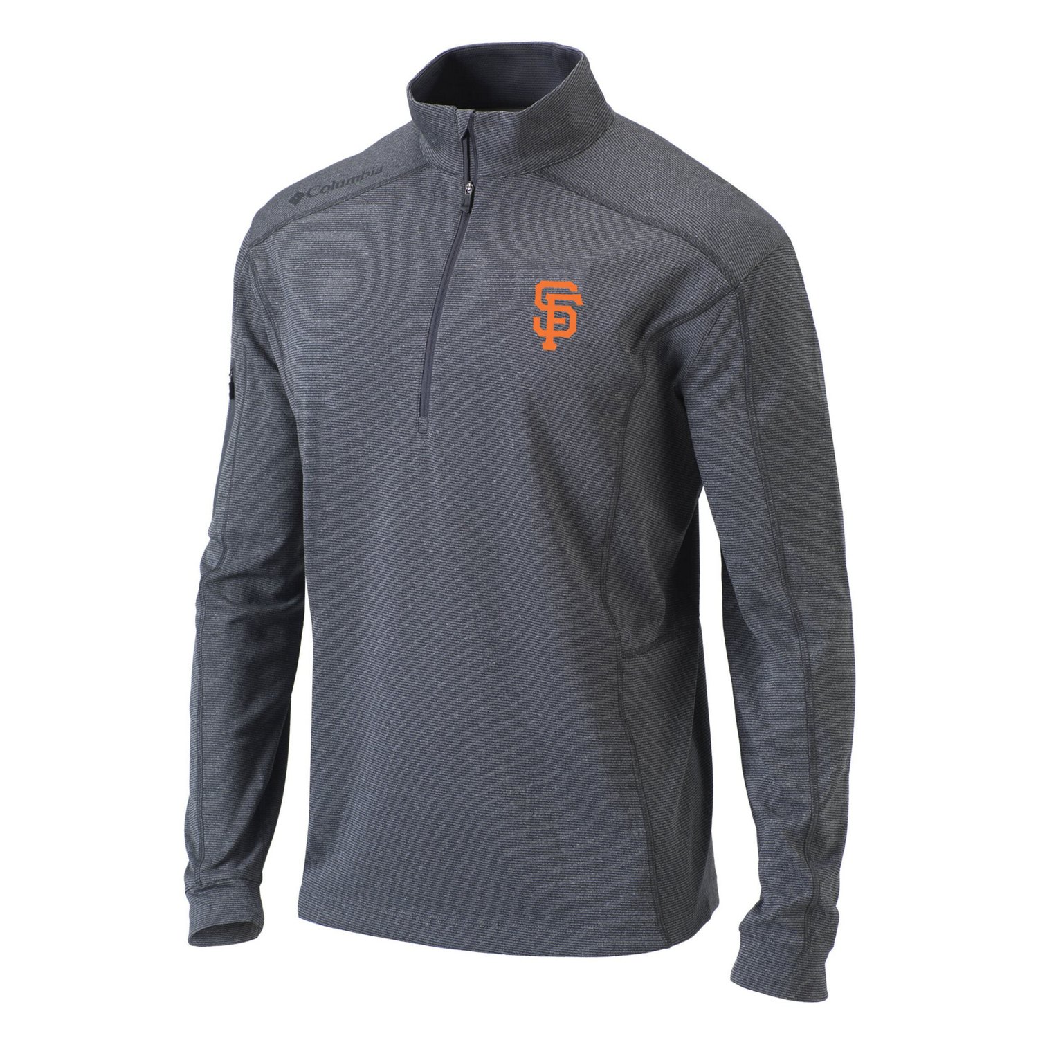 Columbia San Francisco Giants Omni-Wick Shotgun Quarter-Zip Pullover Top - view number 2