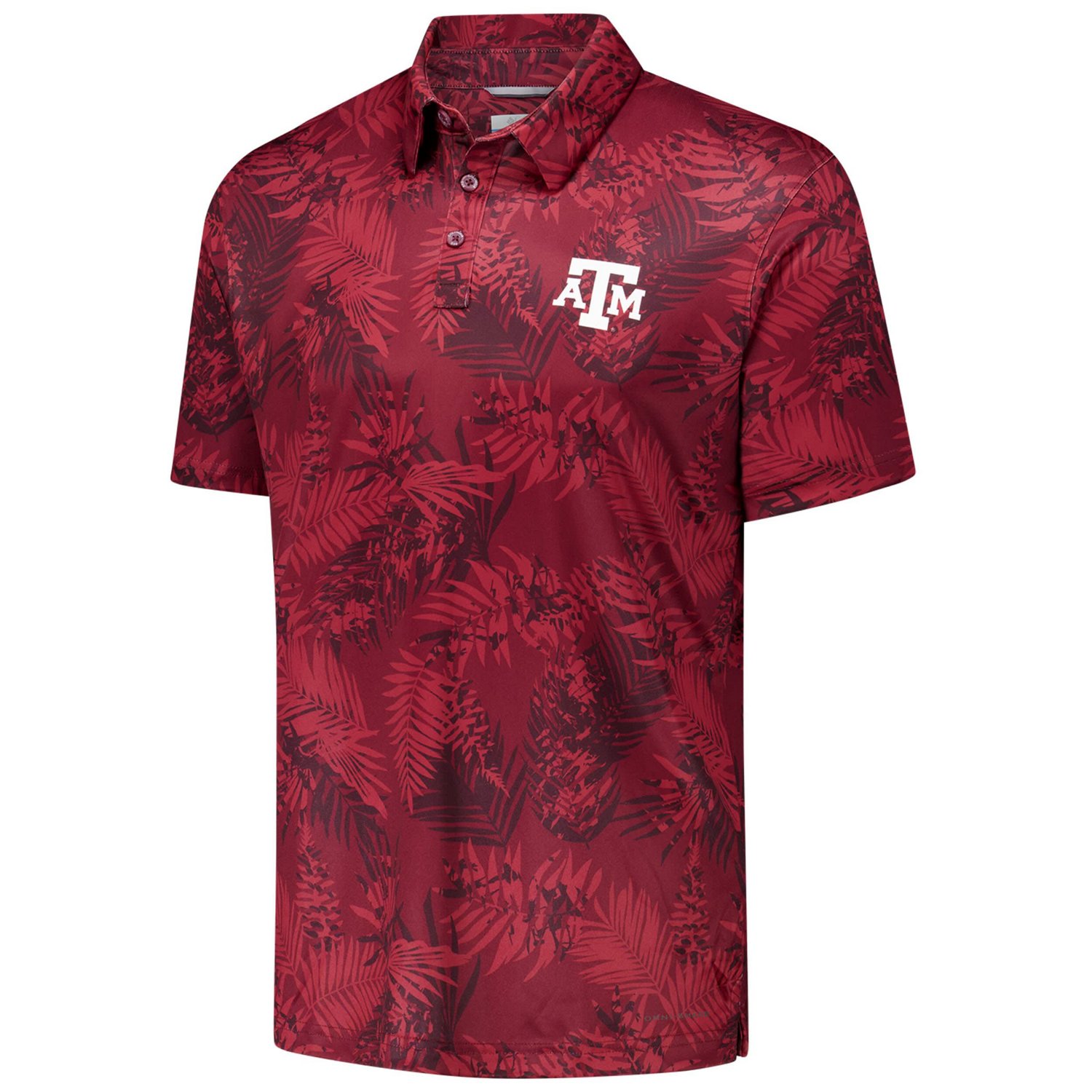 Columbia Texas AM Aggies PFG Super Terminal Tackle Omni-Shade Bangalows Polo - view number 2