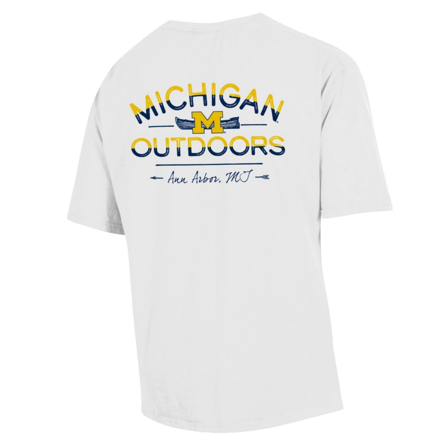 Comfort Wash Michigan Wolverines Great Outdoors T-Shirt                                                                          - view number 3