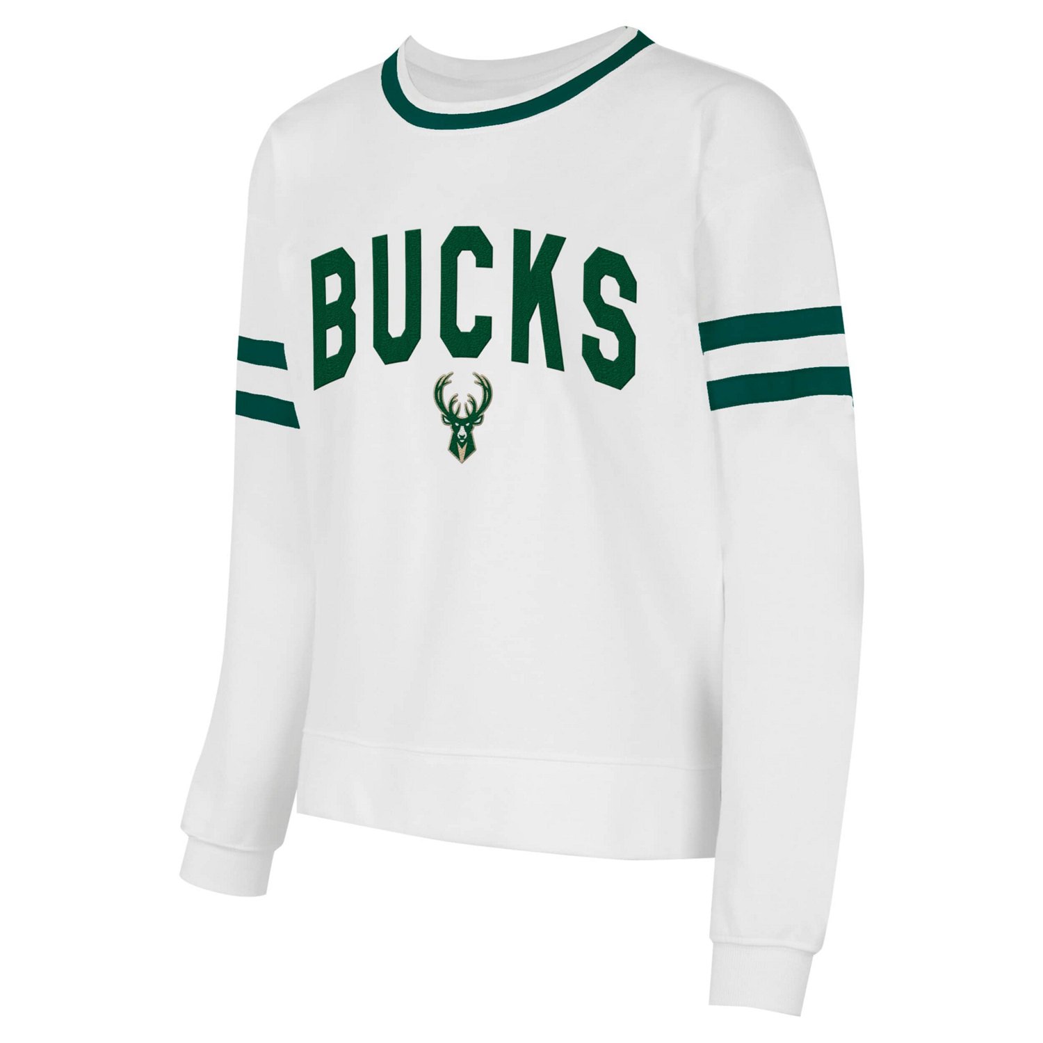 Concepts Sport Milwaukee Bucks Borough Pullover Sweatshirt - view number 2