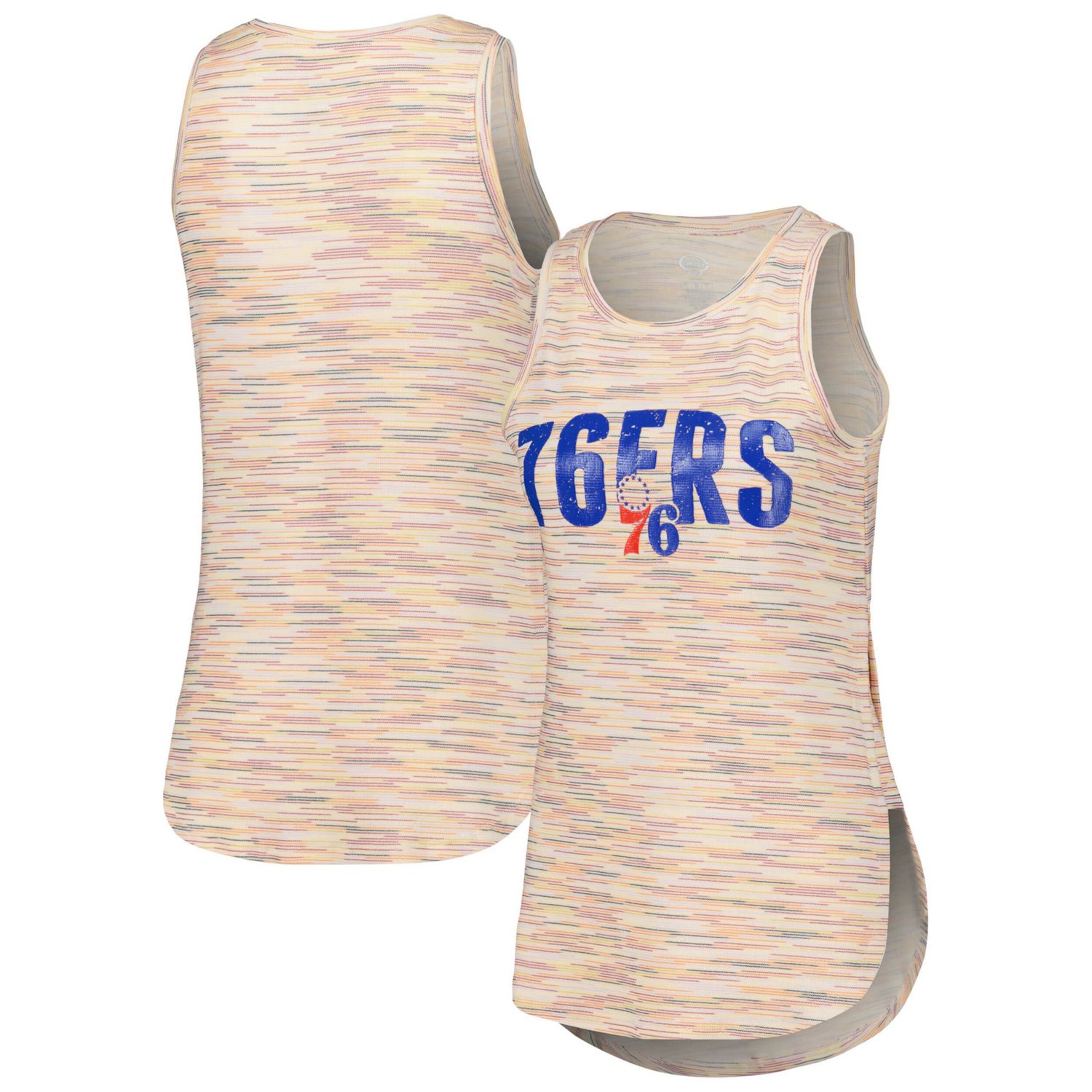 Concepts Sport Philadelphia 76ers Sunray Tank Top