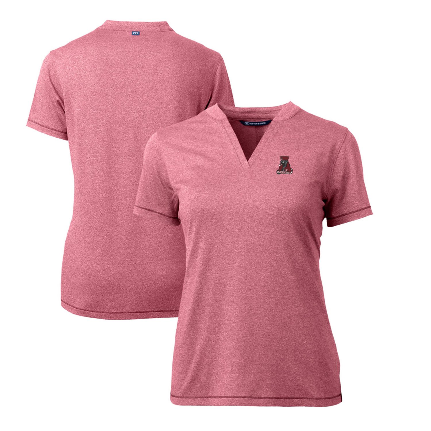 Cutter  Buck Alabama Crimson Tide Forge Stretch Blade V-Neck Top                                                                 - view number 1