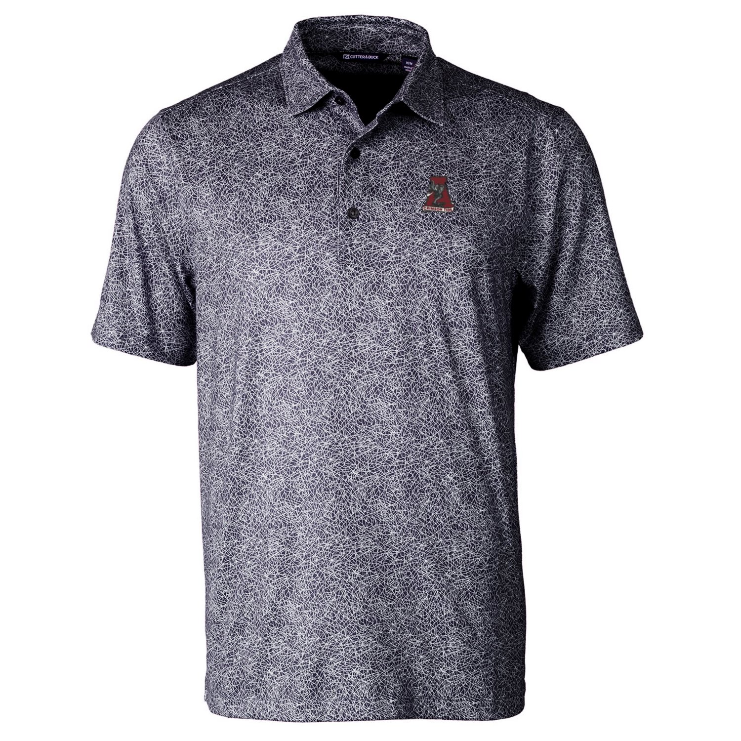 Cutter  Buck Alabama Crimson Tide Pike Constellation Stretch Polo                                                                - view number 2