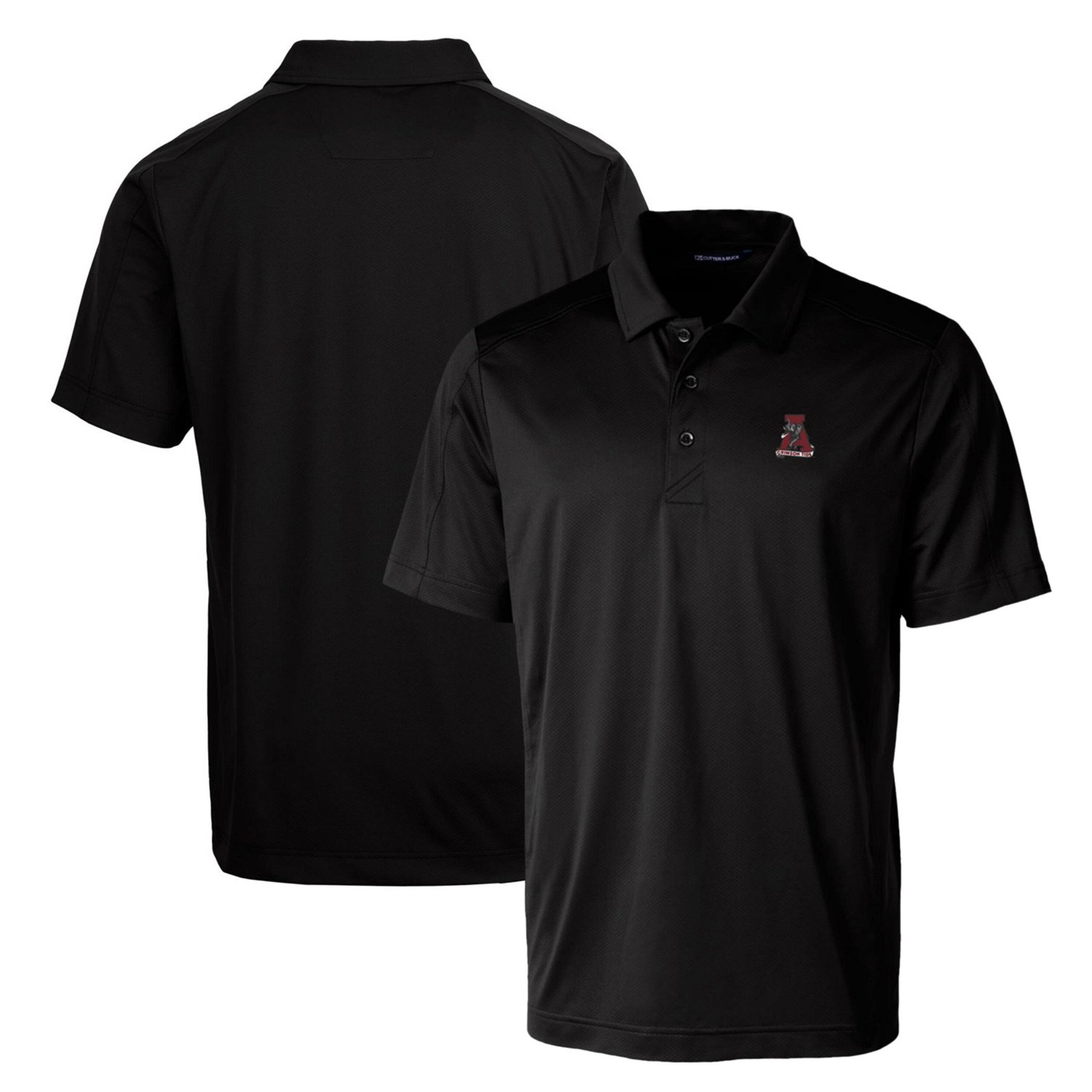 Cutter  Buck Alabama Crimson Tide Primary Team Logo Prospect Textured Stretch Polo                                               - view number 1
