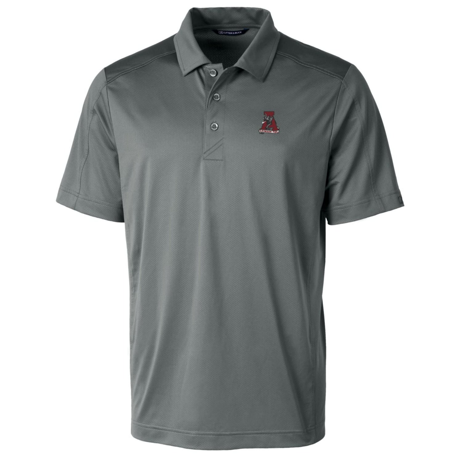 Cutter  Buck Alabama Crimson Tide Primary Team Logo Prospect Textured Stretch Polo                                               - view number 2
