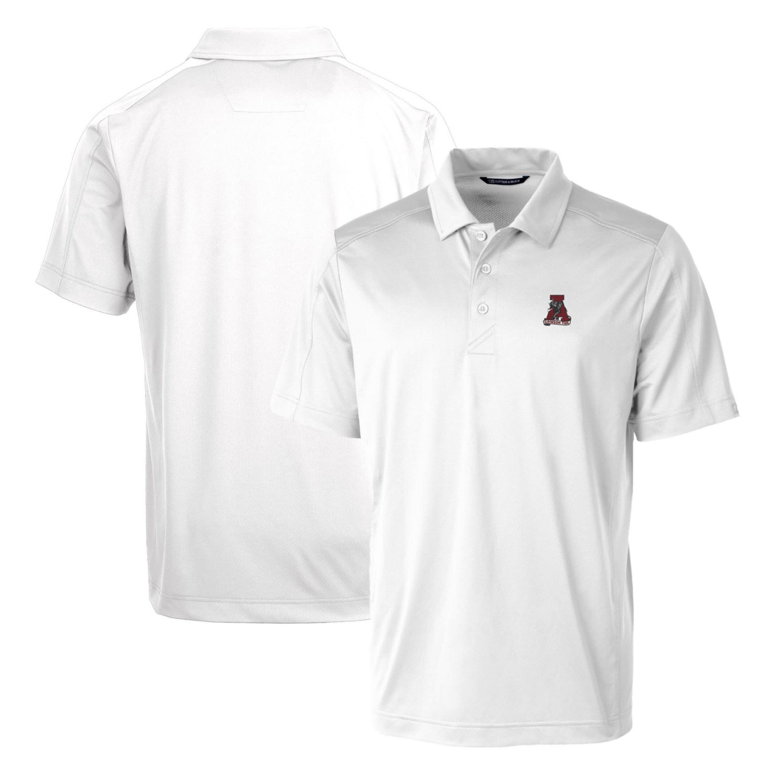 Cutter  Buck Alabama Crimson Tide Primary Team Logo Prospect Textured Stretch Polo                                               - view number 1