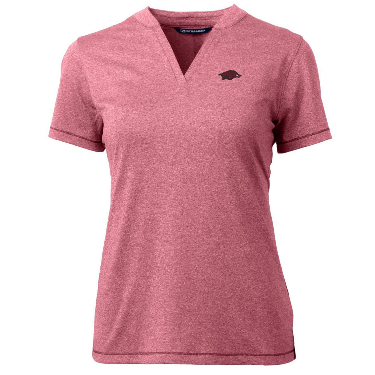 Cutter  Buck Arkansas Razorbacks Forge Blade V-Neck Top                                                                          - view number 2