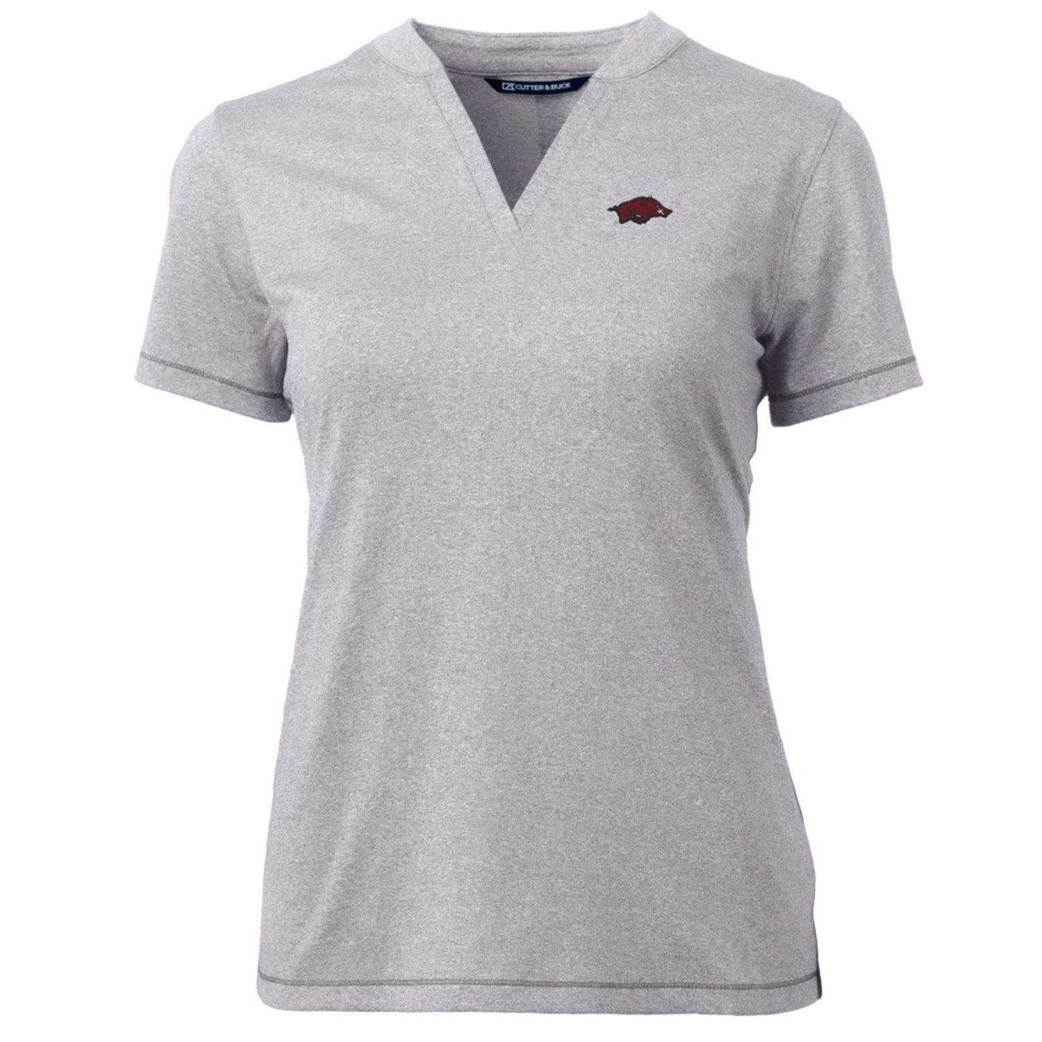 Cutter  Buck Arkansas Razorbacks Forge Blade V-Neck Top                                                                          - view number 2
