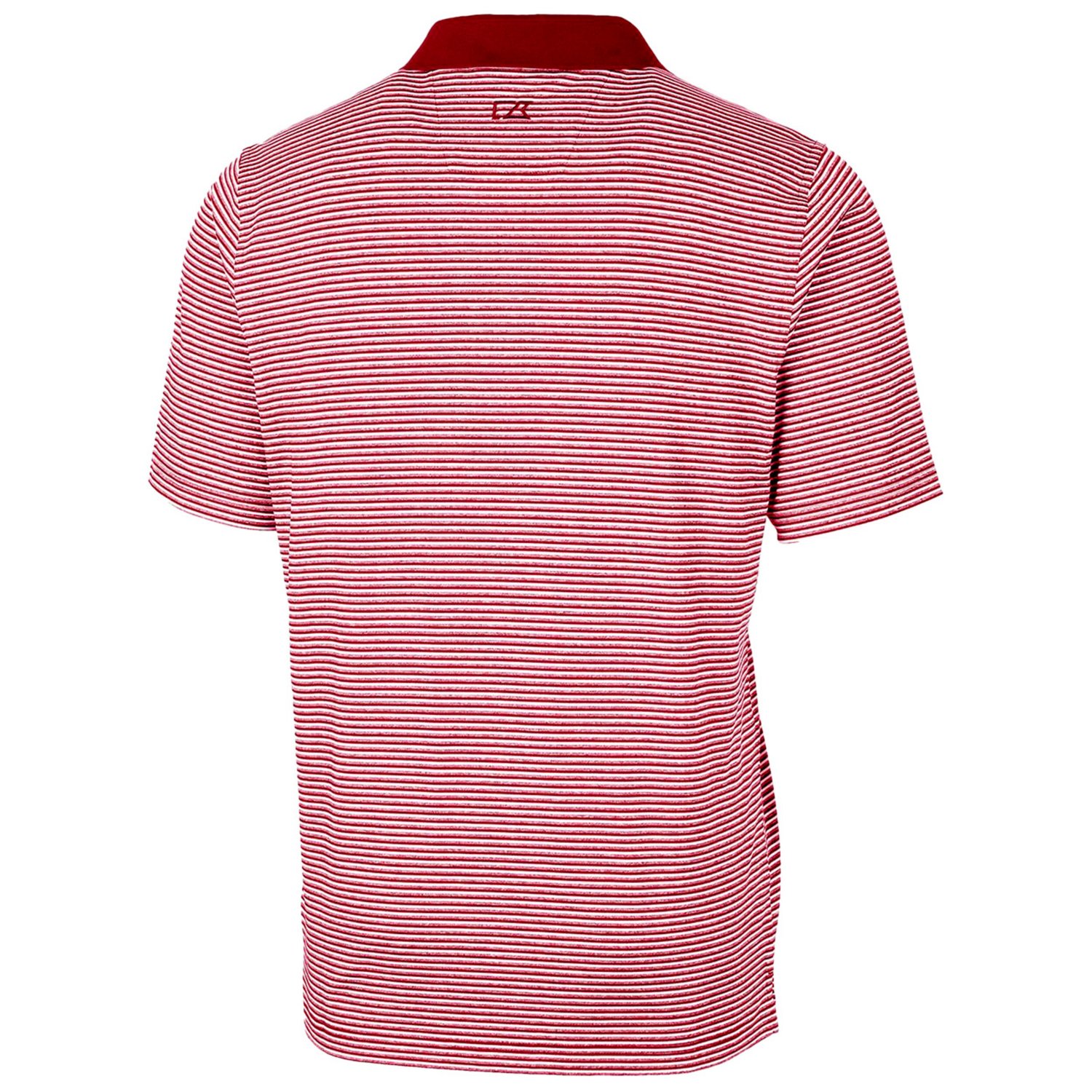Cutter  Buck Arkansas Razorbacks Forge Tonal Stripe Stretch Polo                                                                 - view number 3