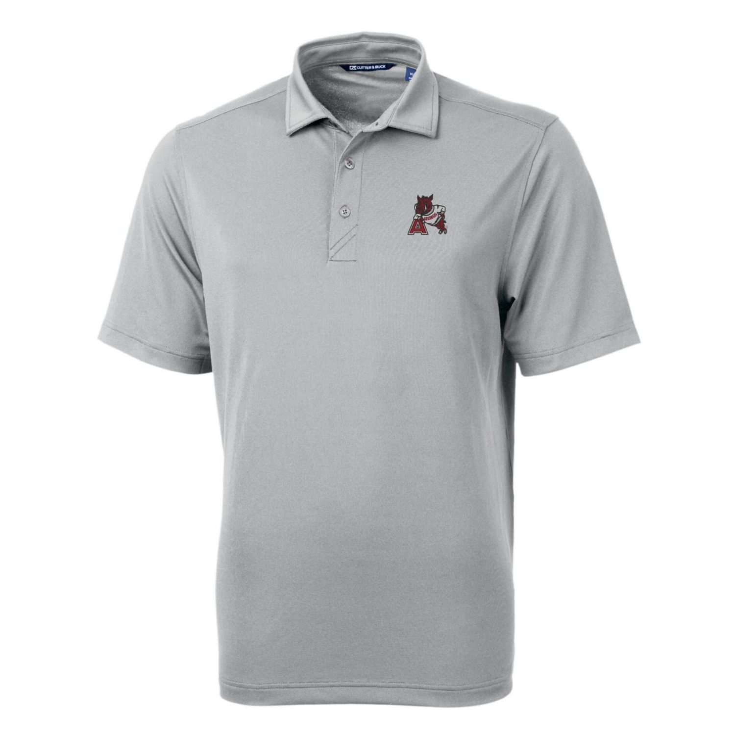 Cutter  Buck Arkansas Razorbacks Team Logo Virtue Eco Pique Recycled Polo                                                        - view number 2