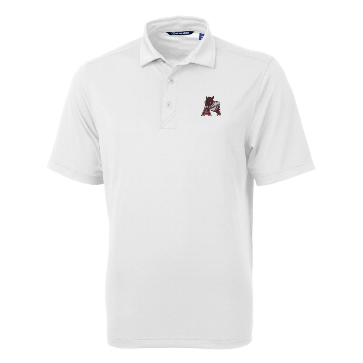 Cutter  Buck Arkansas Razorbacks Team Logo Virtue Eco Pique Recycled Polo                                                        - view number 2