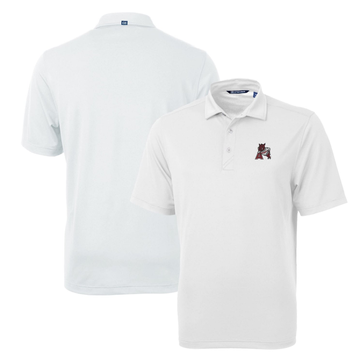 Cutter  Buck Arkansas Razorbacks Team Logo Virtue Eco Pique Recycled Polo                                                        - view number 1