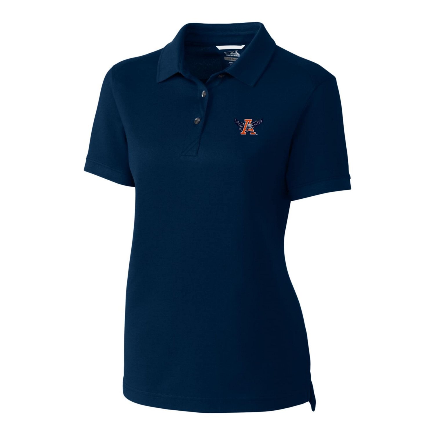 Cutter  Buck Auburn Tigers Advantage Tri-Blend Pique Polo                                                                        - view number 2