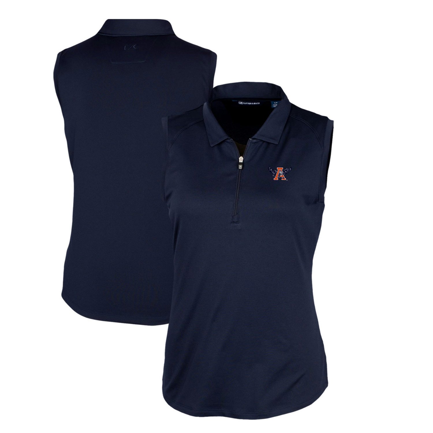 Cutter  Buck Auburn Tigers Forge Stretch Sleeveless Polo                                                                        