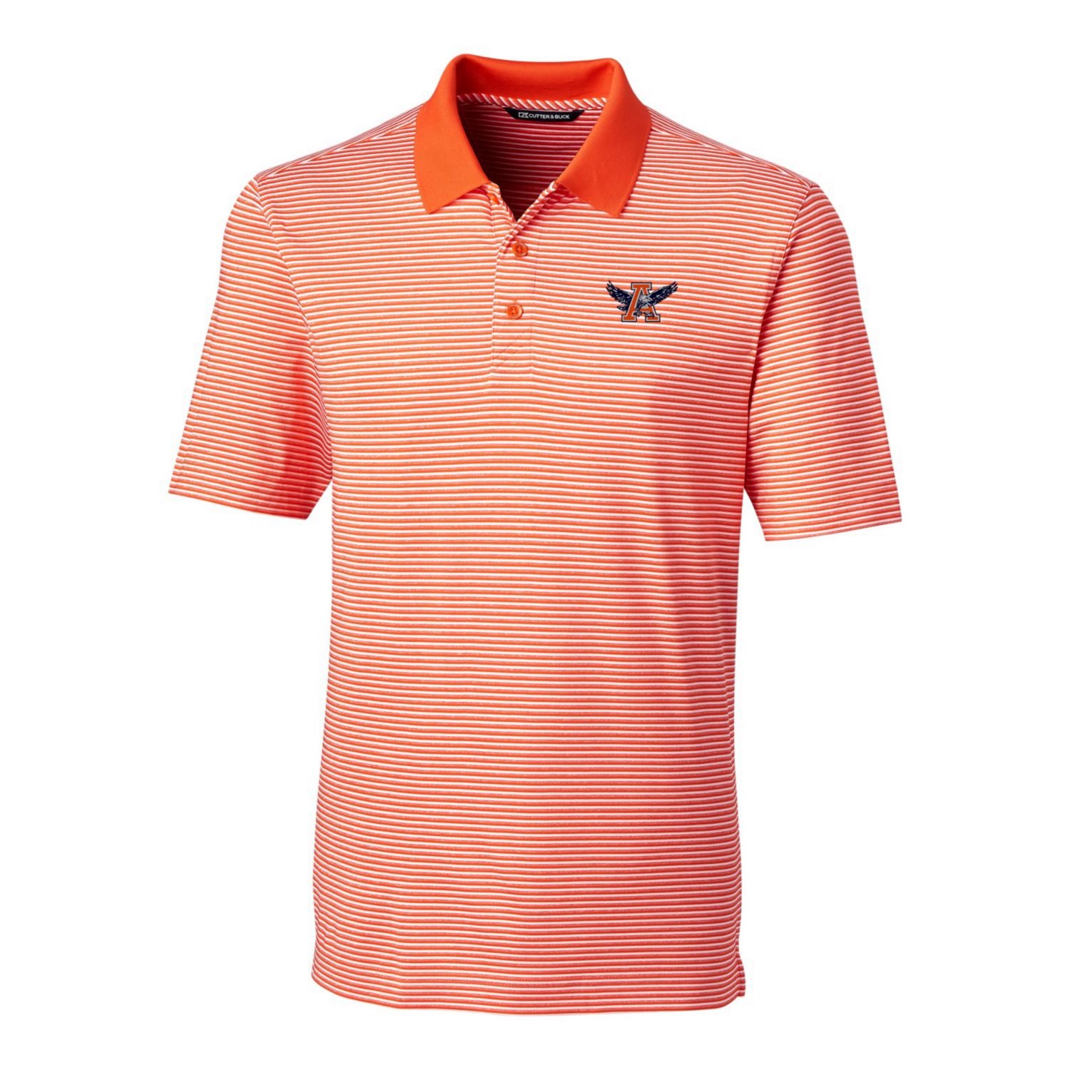 Cutter  Buck Auburn Tigers Forge Tonal Stripe Stretch Polo                                                                       - view number 2