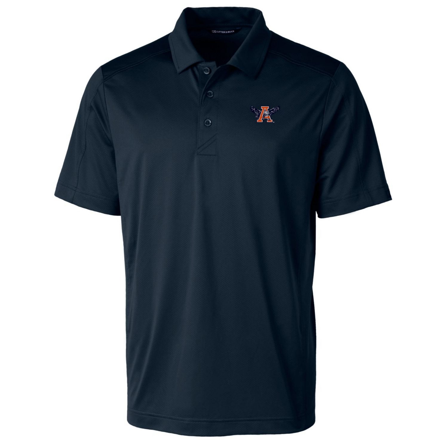 Cutter  Buck Auburn Tigers Primary Team Logo Prospect Textured Stretch Polo                                                      - view number 2