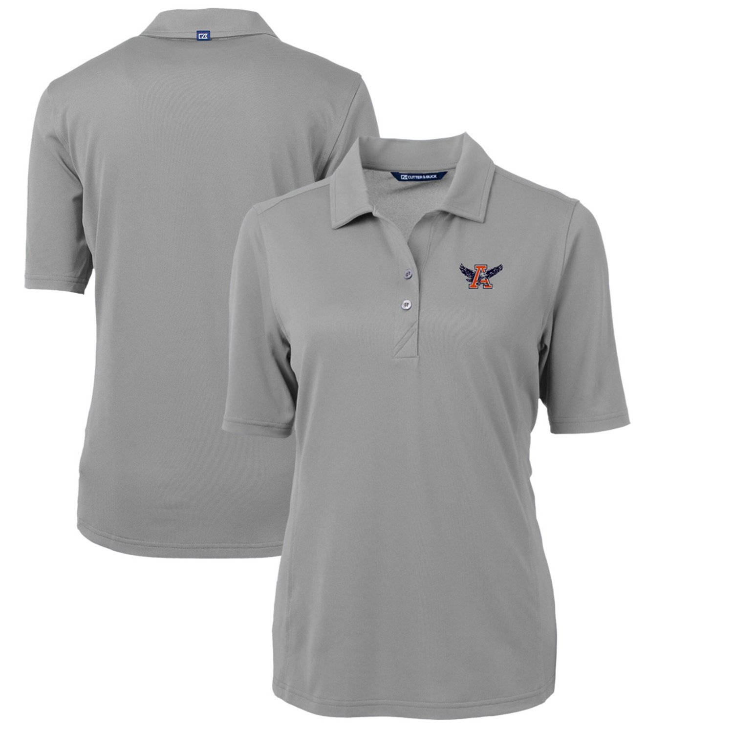 Cutter  Buck Auburn Tigers Team Virtue Eco Pique Recycled Polo                                                                  