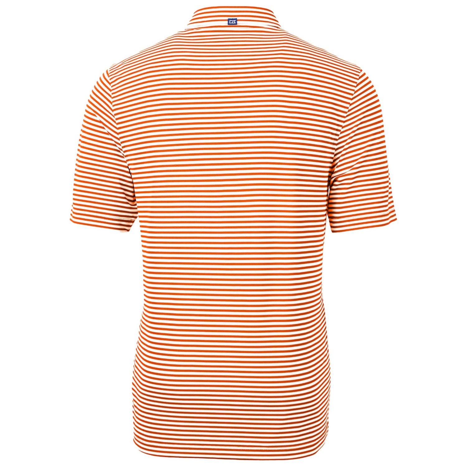 Cutter  Buck Auburn Tigers Throwback Logo Virtue Eco Pique Stripe Recycled Polo                                                  - view number 3