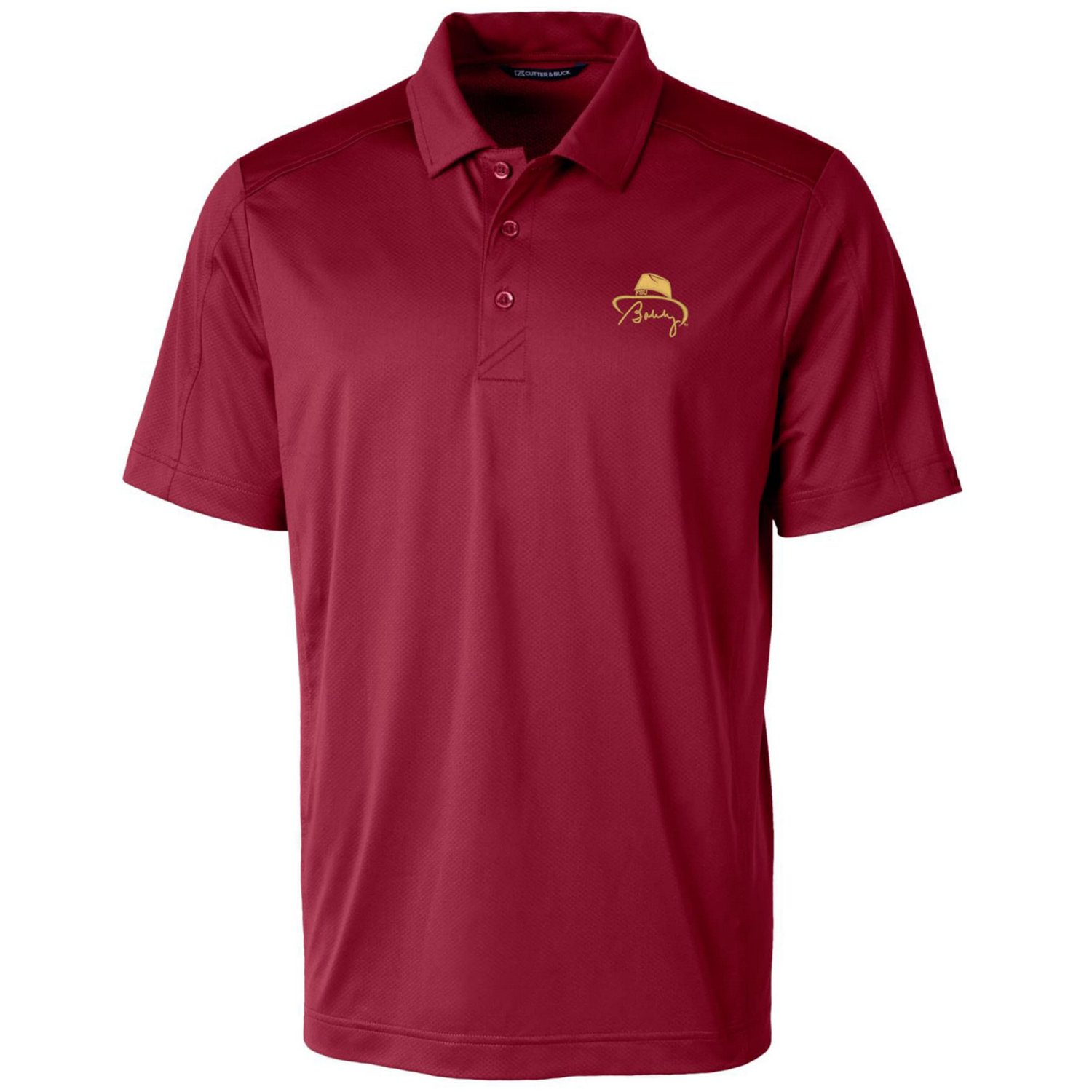 Cutter  Buck Bobby Bowden Florida State Seminoles Prospect Textured Stretch DryTec Polo                                          - view number 2