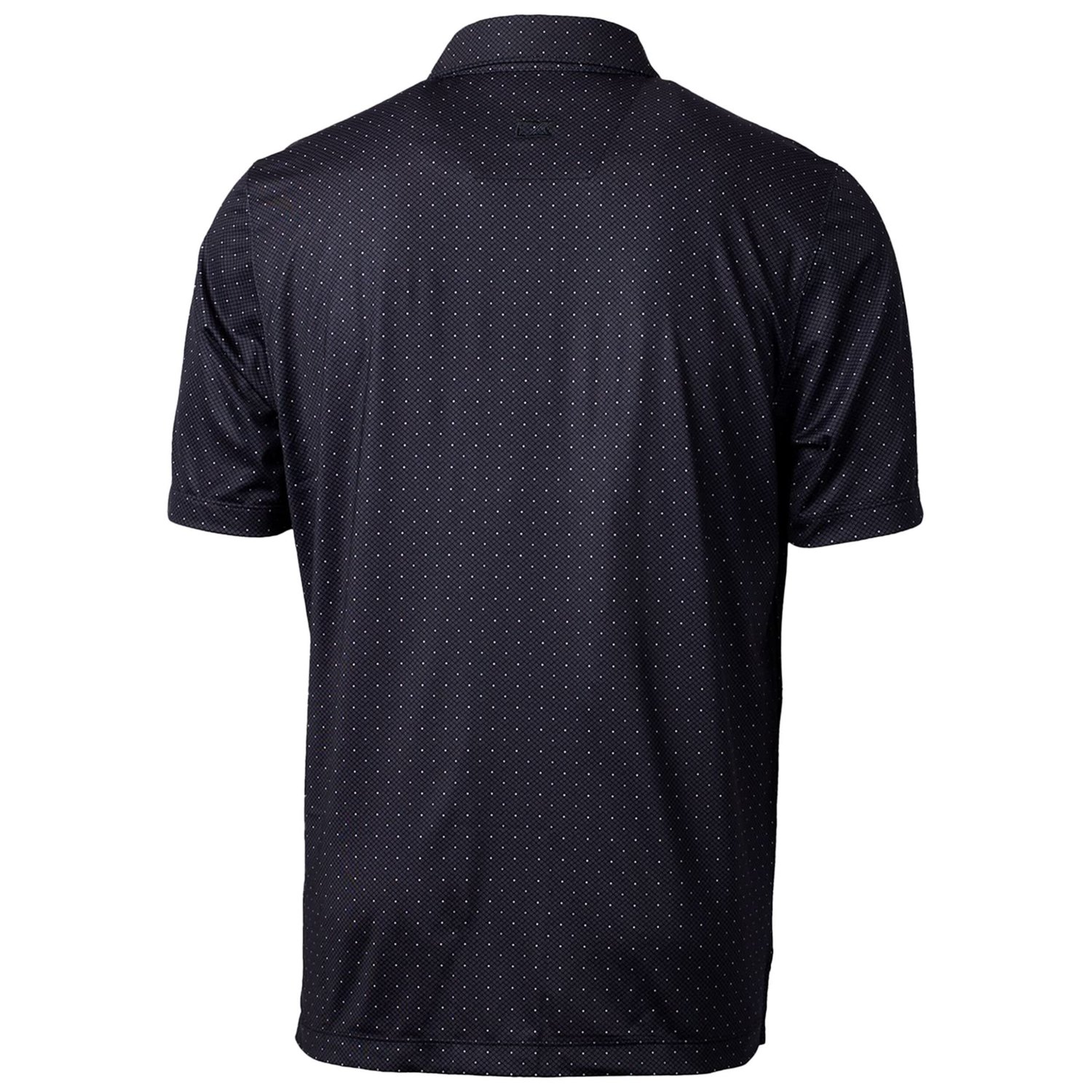 Cutter  Buck Clemson Tigers Primary Team Logo Pike Double Dot Print Stretch Polo                                                 - view number 3