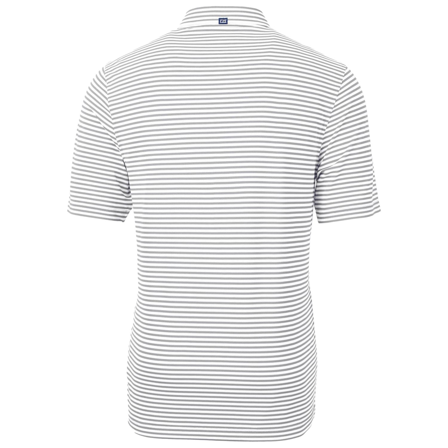 Cutter  Buck Clemson Tigers Throwback Logo Virtue Eco Pique Stripe Recycled Polo                                                 - view number 3