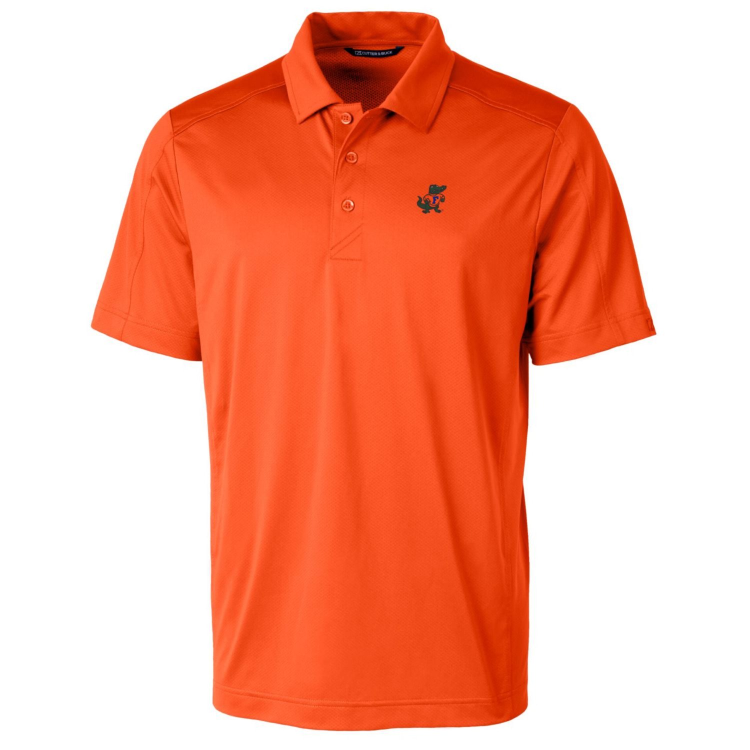 Cutter  Buck Florida Gators Primary Team Logo Prospect Textured Stretch Polo                                                     - view number 2