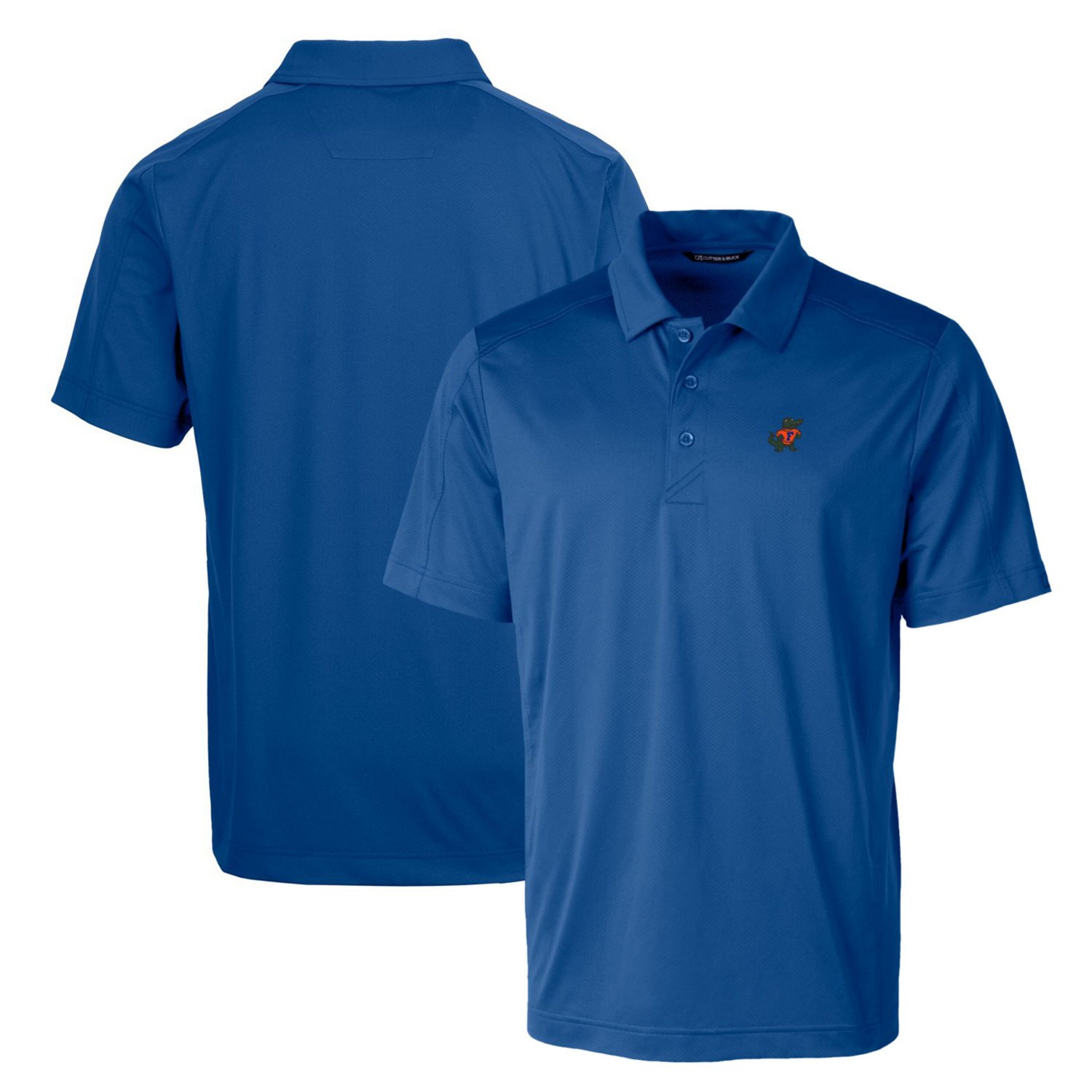 Cutter  Buck Florida Gators Primary Team Logo Prospect Textured Stretch Polo                                                     - view number 1