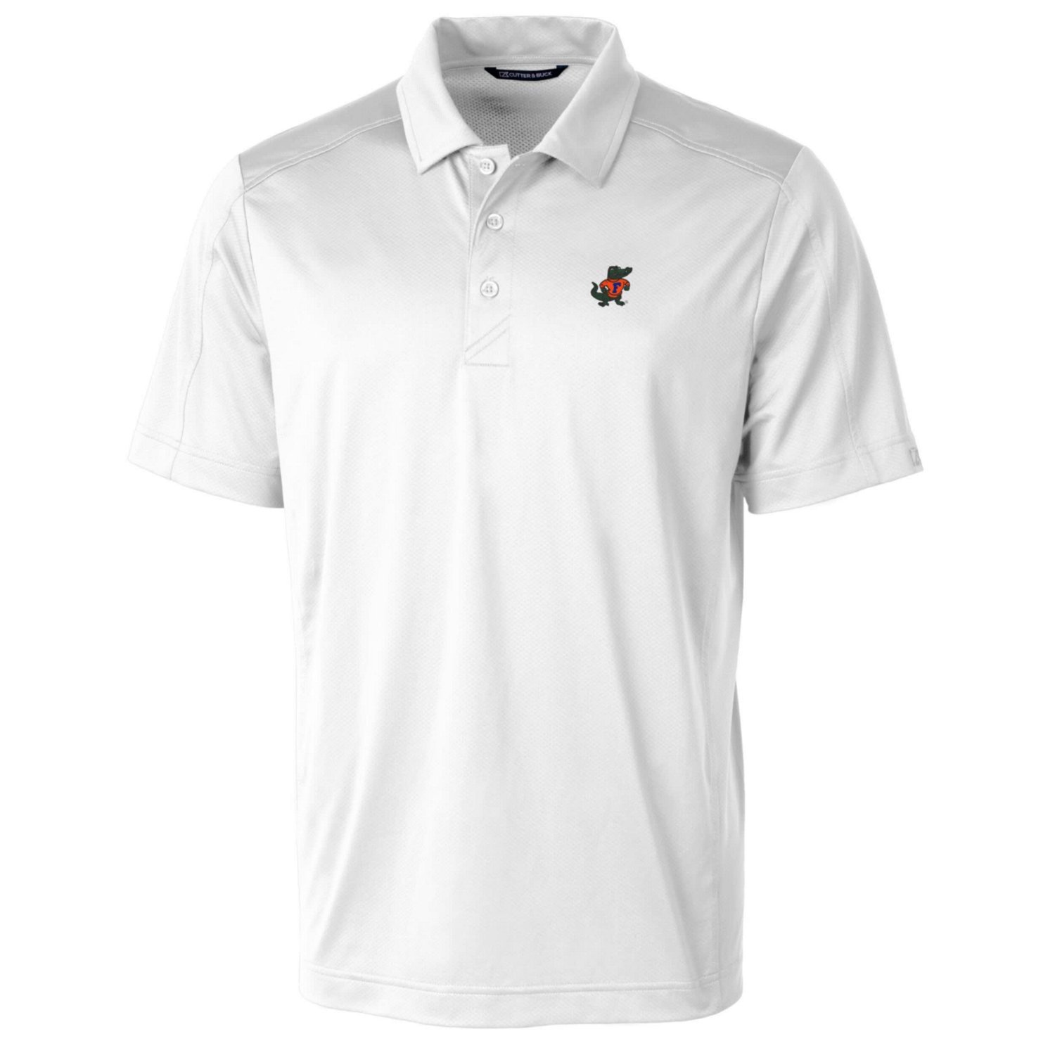 Cutter  Buck Florida Gators Primary Team Logo Prospect Textured Stretch Polo                                                     - view number 2